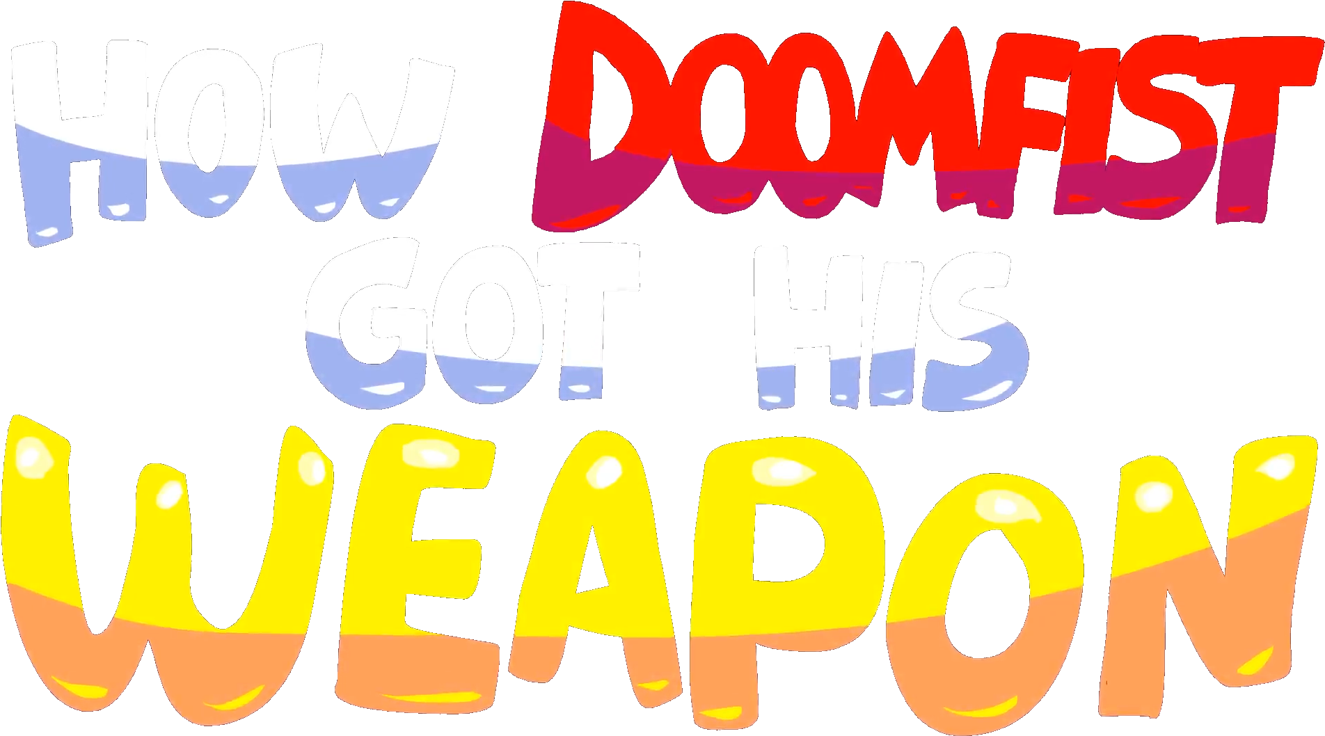 Endless Runner How Doomfist Got His Weapon (1920x1080), Png Download