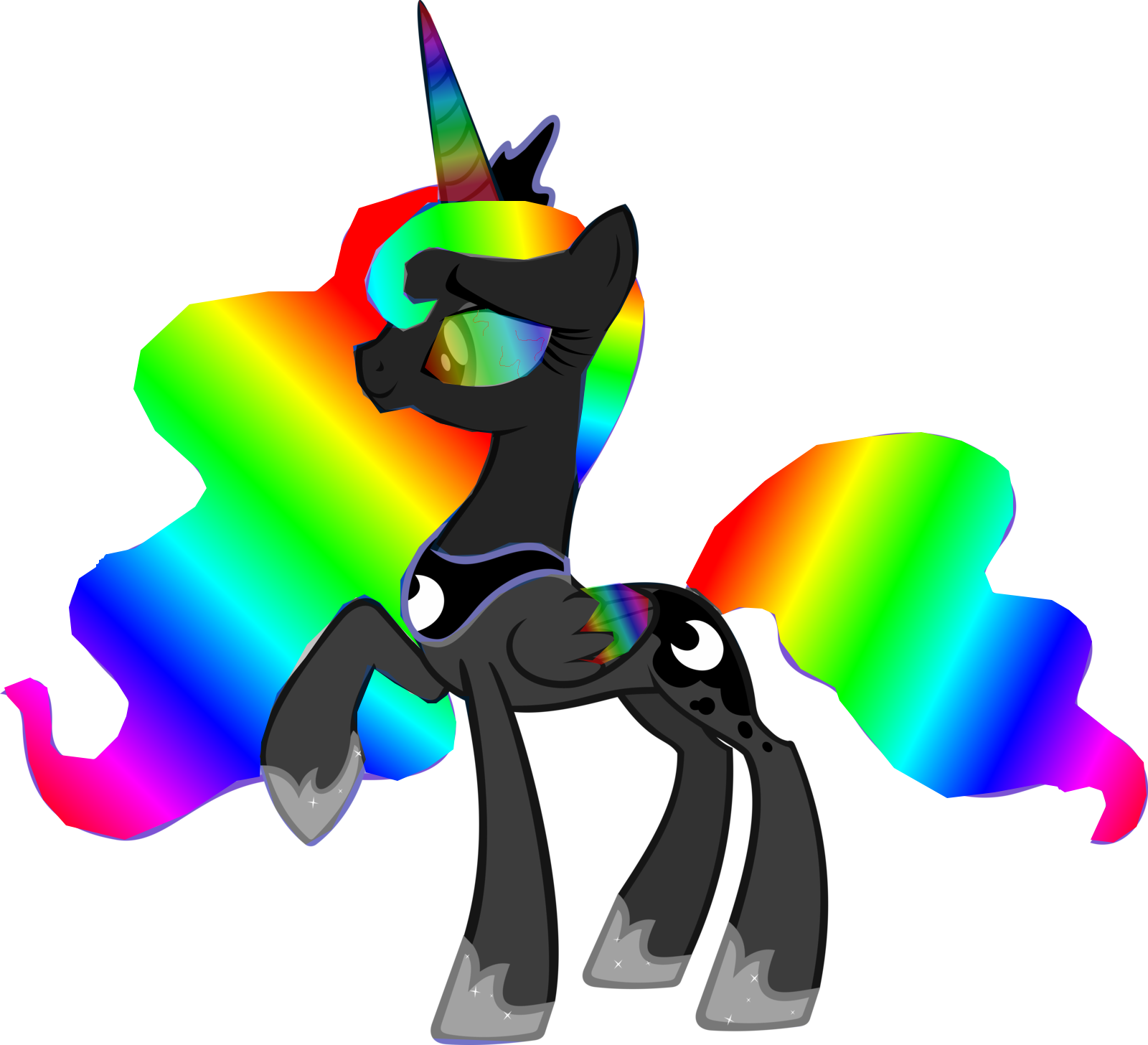 Fanmade Bad Oc - Little Pony Friendship Is Magic (1600x1456), Png Download