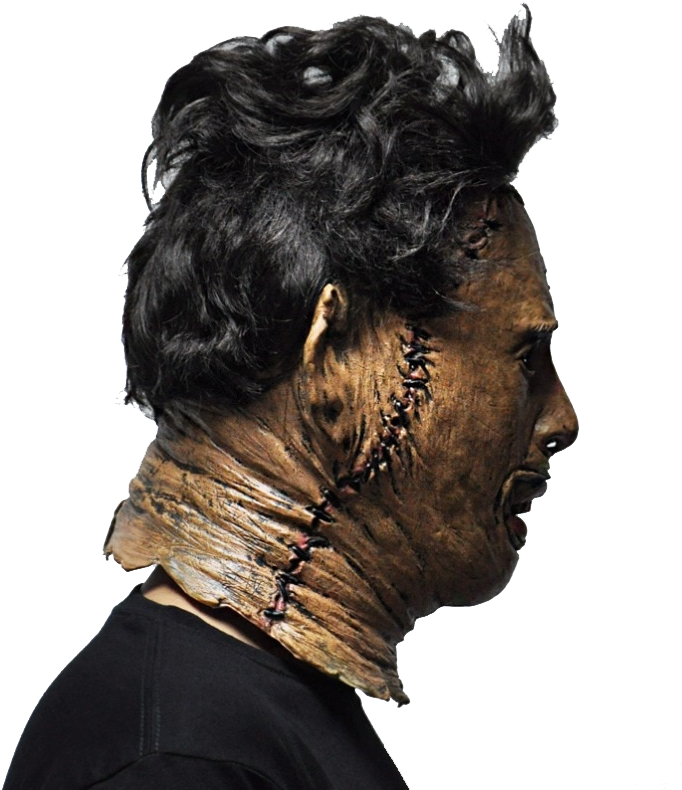 Leatherface Mask The Texas Chainsaw Massacre - Texas Chainsaw Massacre Leatherface Masks Scary Movie (1000x798), Png Download