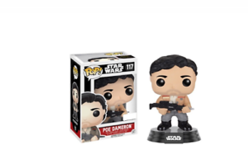 Shop Authentic New Pop Vinyl Star Wars Poe Dameron - Star Wars Poe Dameron Pop (800x785), Png Download