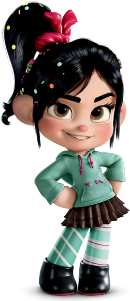 Vanellope Von Schweetz (328x640), Png Download