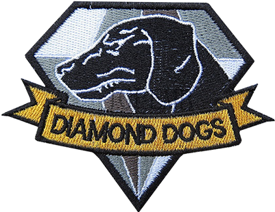 Task Force Diamond Dogs [tfdd] - Diamond Dogs Velcro Patch From Metal Gear Solid (400x400), Png Download