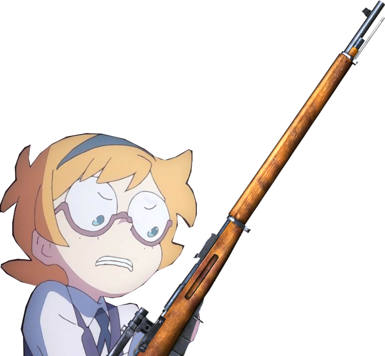 Some Of You Guys Are Alright, Don't Go To /r/anime - Little Witch Academia Gun (786x728), Png Download