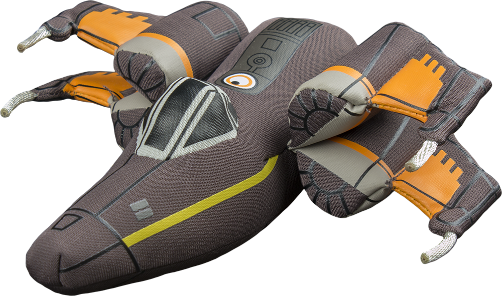 Star Wars Resistance X-wing Fighter Episode 7 Plush - Star Wars Vehicle Plush (900x531), Png Download