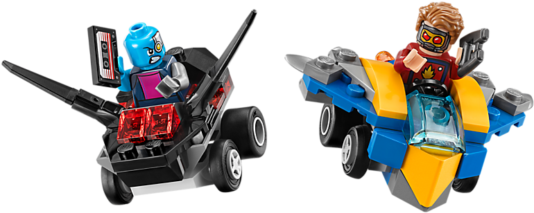 Star-lord Vs - Lego Mighty Micros Star Lord (800x600), Png Download