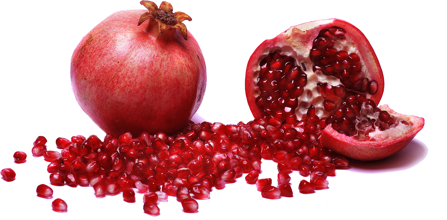 Pomegranate Png File - Seeds In A Fruit (1800x1111), Png Download