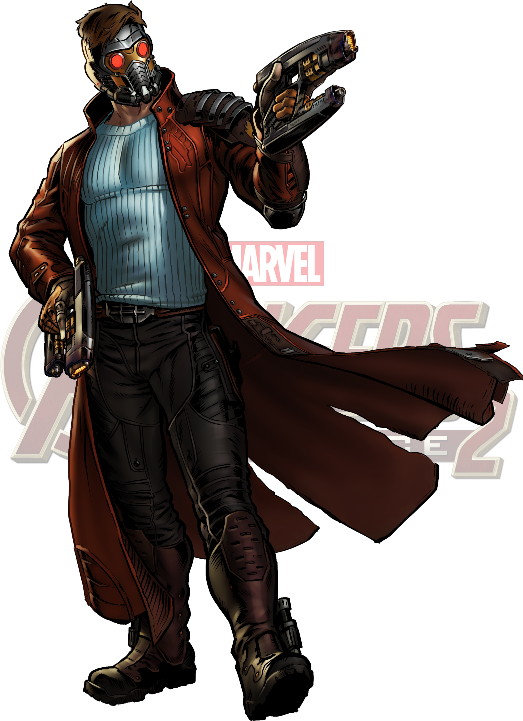 Marvel Avengers Alliance 2 Wikia - Star Lord Marvel Avengers (2000x2977), Png Download