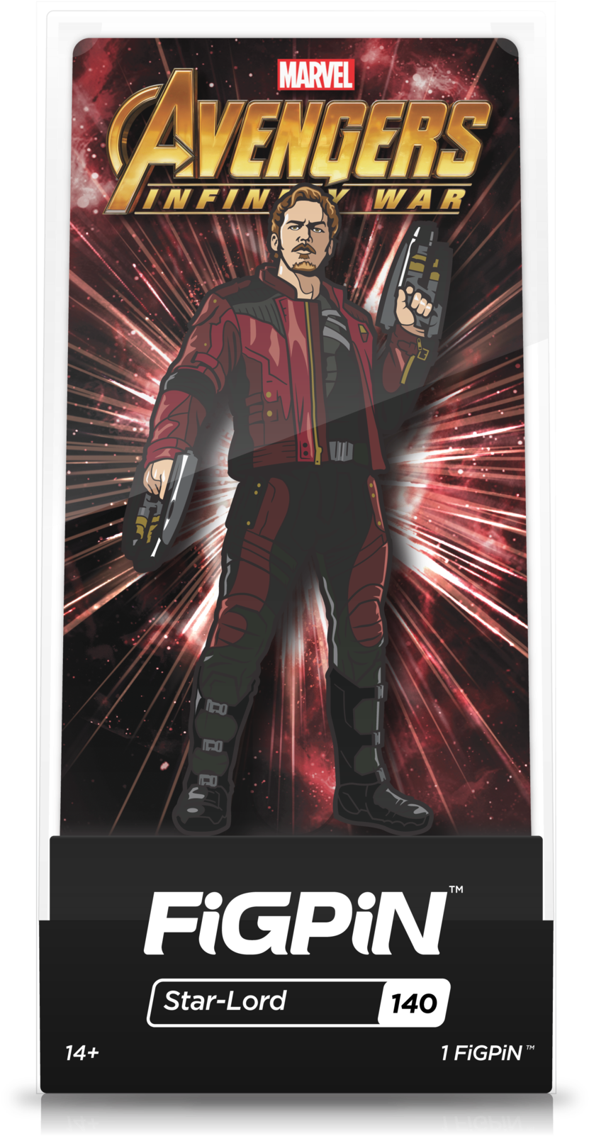 Star-lord - Avengers Infinity War Iron Spider Figpin (1024x1792), Png Download