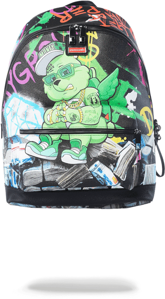 Money Bear Stacks - Money Bear Sprayground (900x1148), Png Download