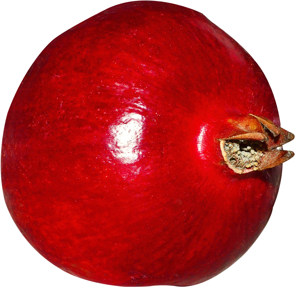 Download Fresh Pomegranate Png Image - Portable Network Graphics (500x490), Png Download