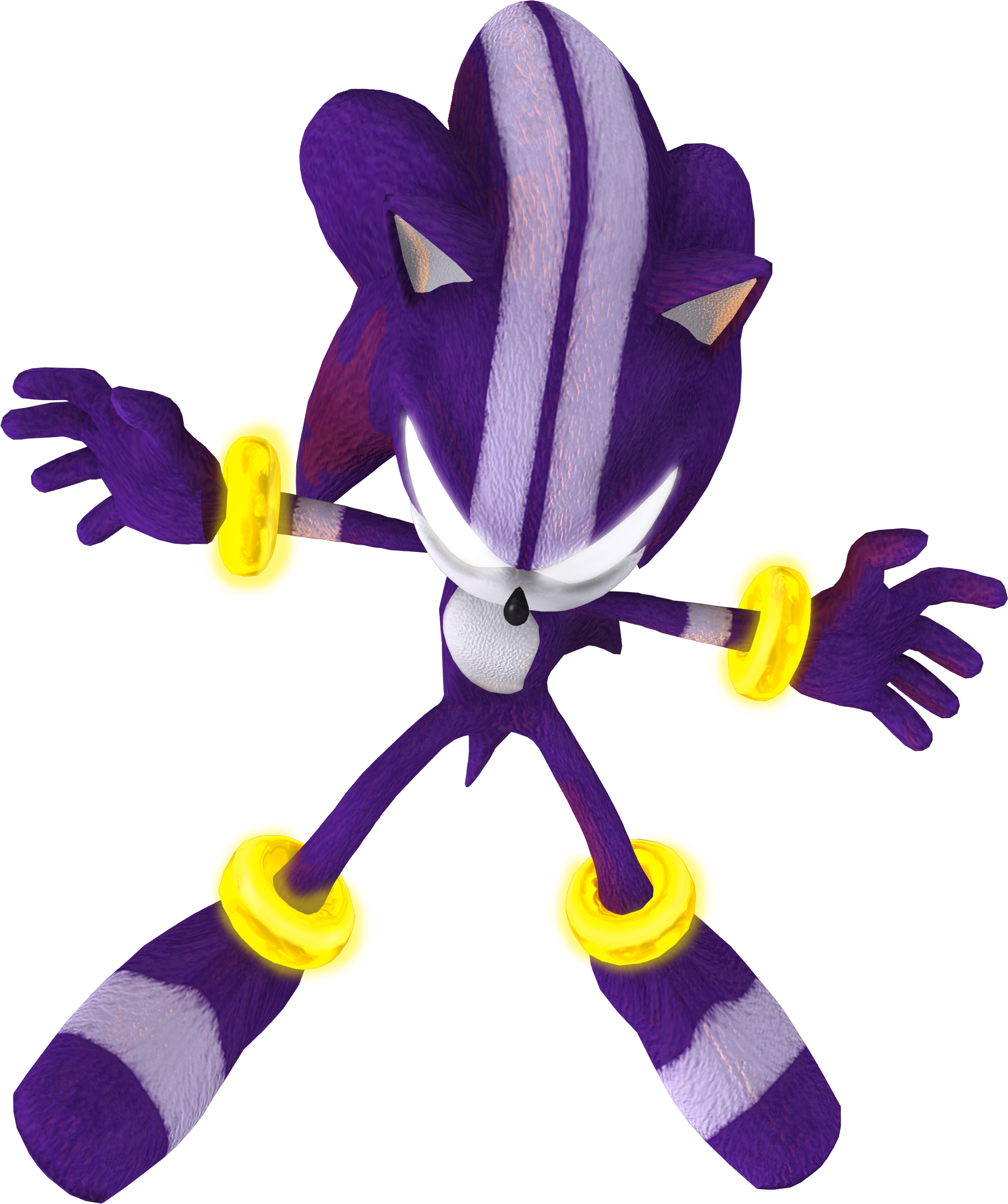 Sonic Dark Spine Sonic And The Secret Rings By Itshelias94-d4t8rc9 - Todas Las Transformaciones De Sonic (2107x2515), Png Download