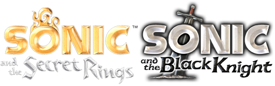 Sonic And The Secret Rings <br>sonic And The Dark Knight - Sonic & The Secret Rings Logo (600x300), Png Download