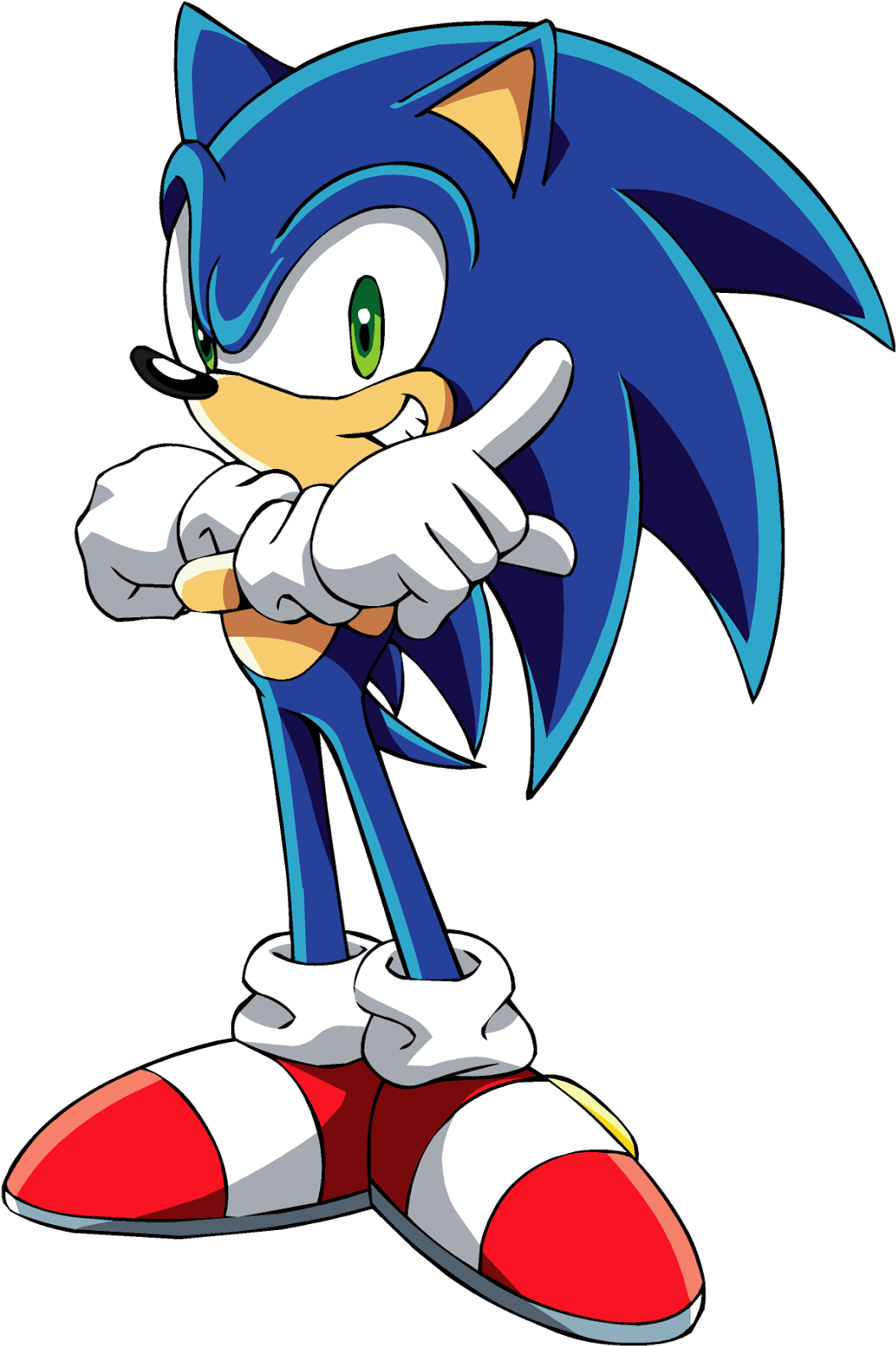 Sonic The Hedgehog Png Pack - Sonic X (1062x1600), Png Download