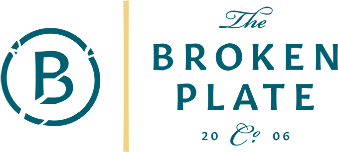 The Broken Plate Pendant Co - Circle (900x305), Png Download