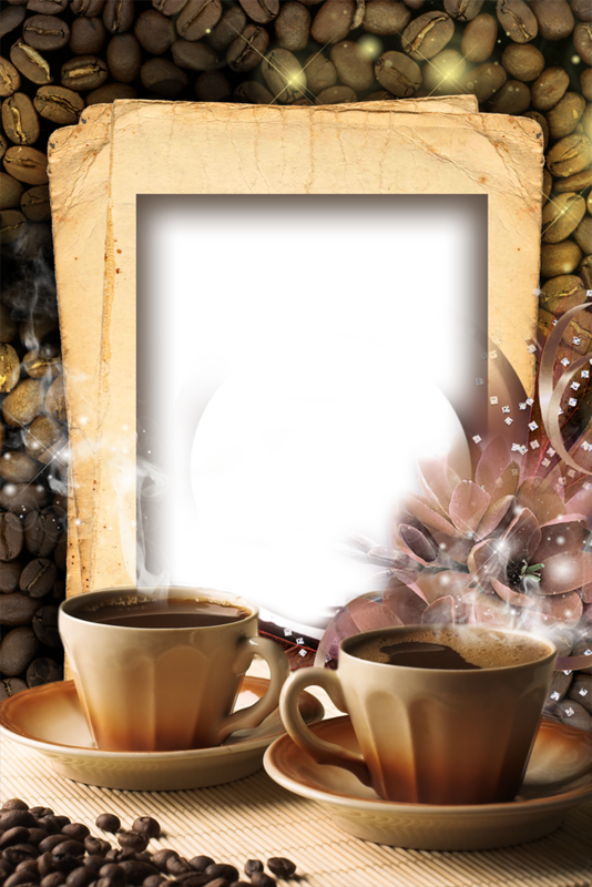 Borders For Paper, Borders And Frames, Collage Frames, - Espresso And Coffee Recipes: The Ultimate Coffee Ok] (534x800), Png Download