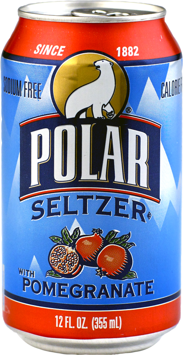 Healthy Office Drinks, Polar Seltzer Pomegranate - Polar Juice, Orange Dry - 12 Cans, 12 Oz Each (371x720), Png Download