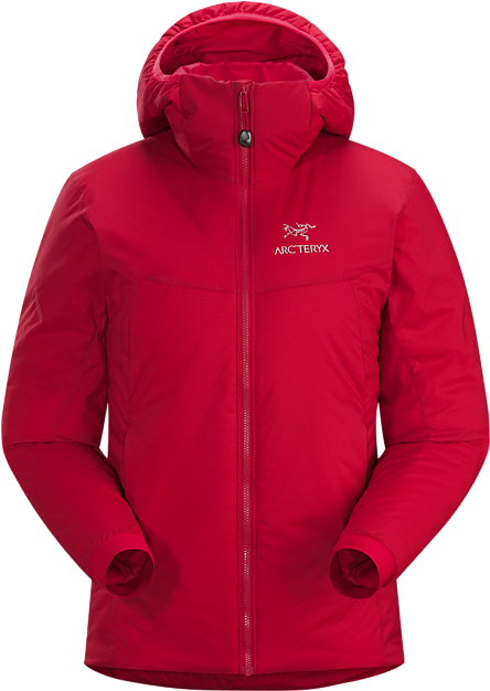 Atom Ar Hoody Women's Pomegranate - Arc Teryx W's Atom Ar Hoody (450x625), Png Download