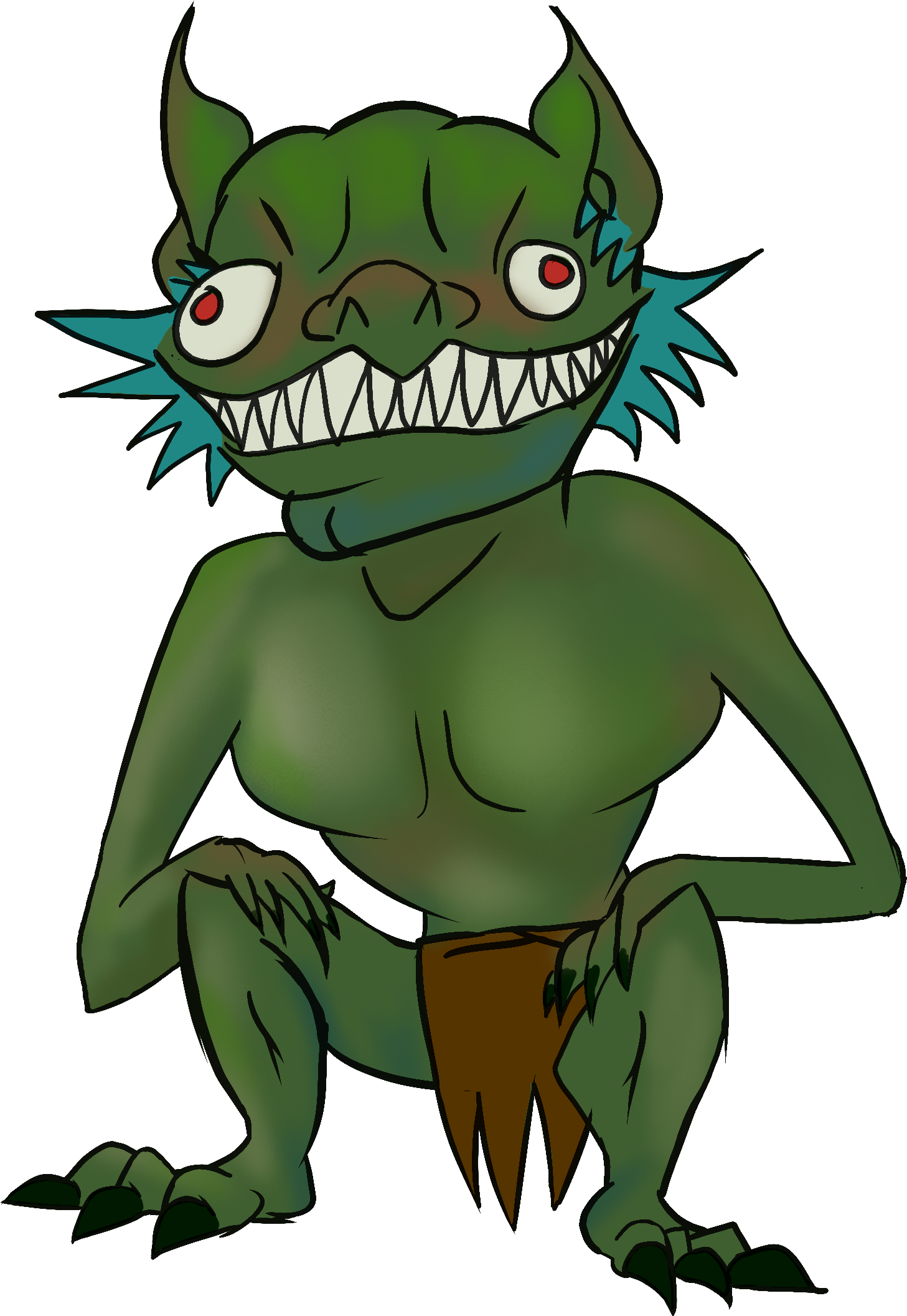Transparent Goblin (1854x2356), Png Download