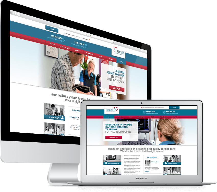 Heartsfirst - Website (850x754), Png Download