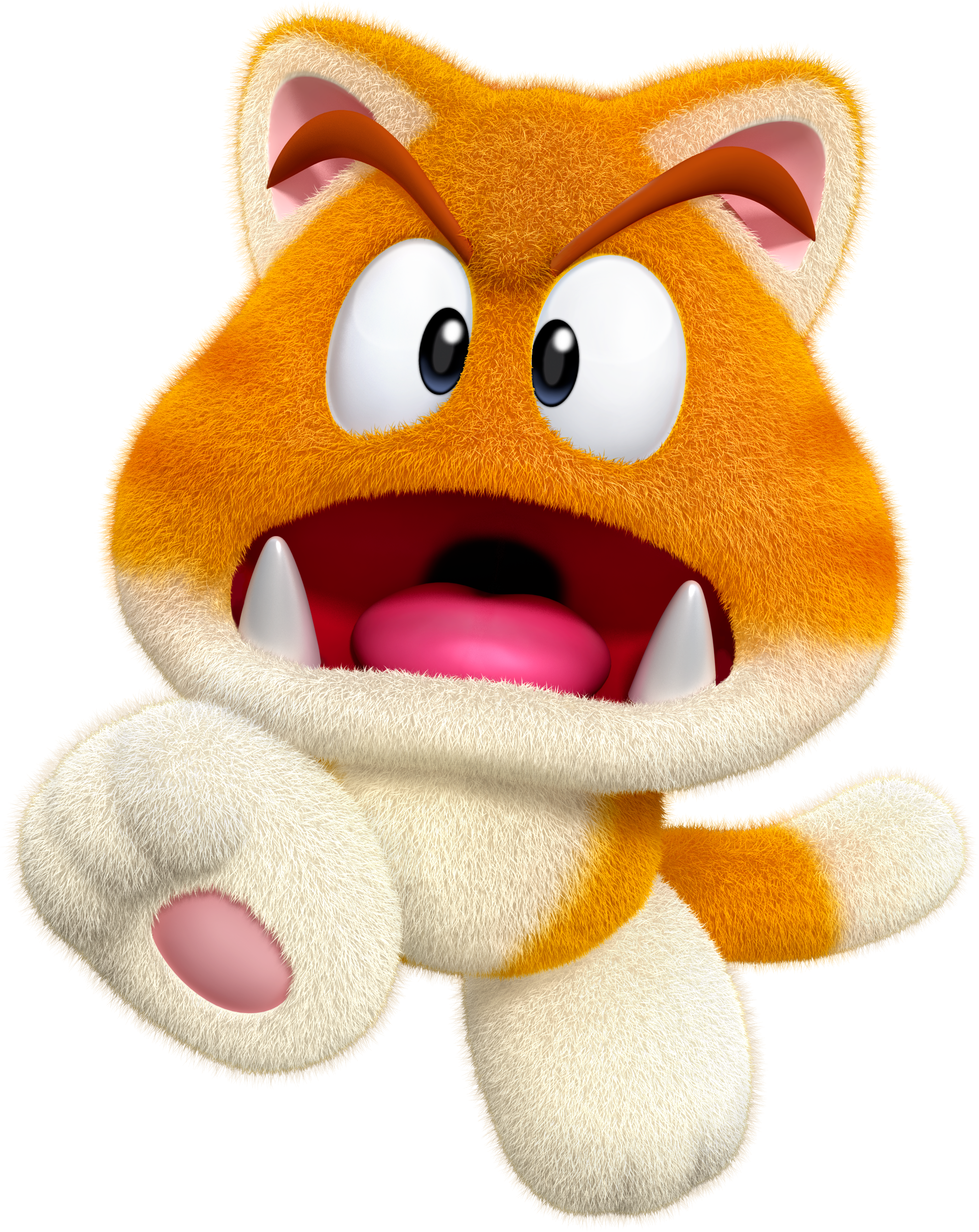 Cat Goombas ◊ - Mario 3d World Cat Goomba (2022x2544), Png Download