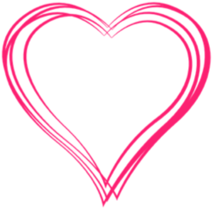 Ftestickers Heart Cute Pink Sticker By Picsart - Heart Png For Picsart (786x825), Png Download