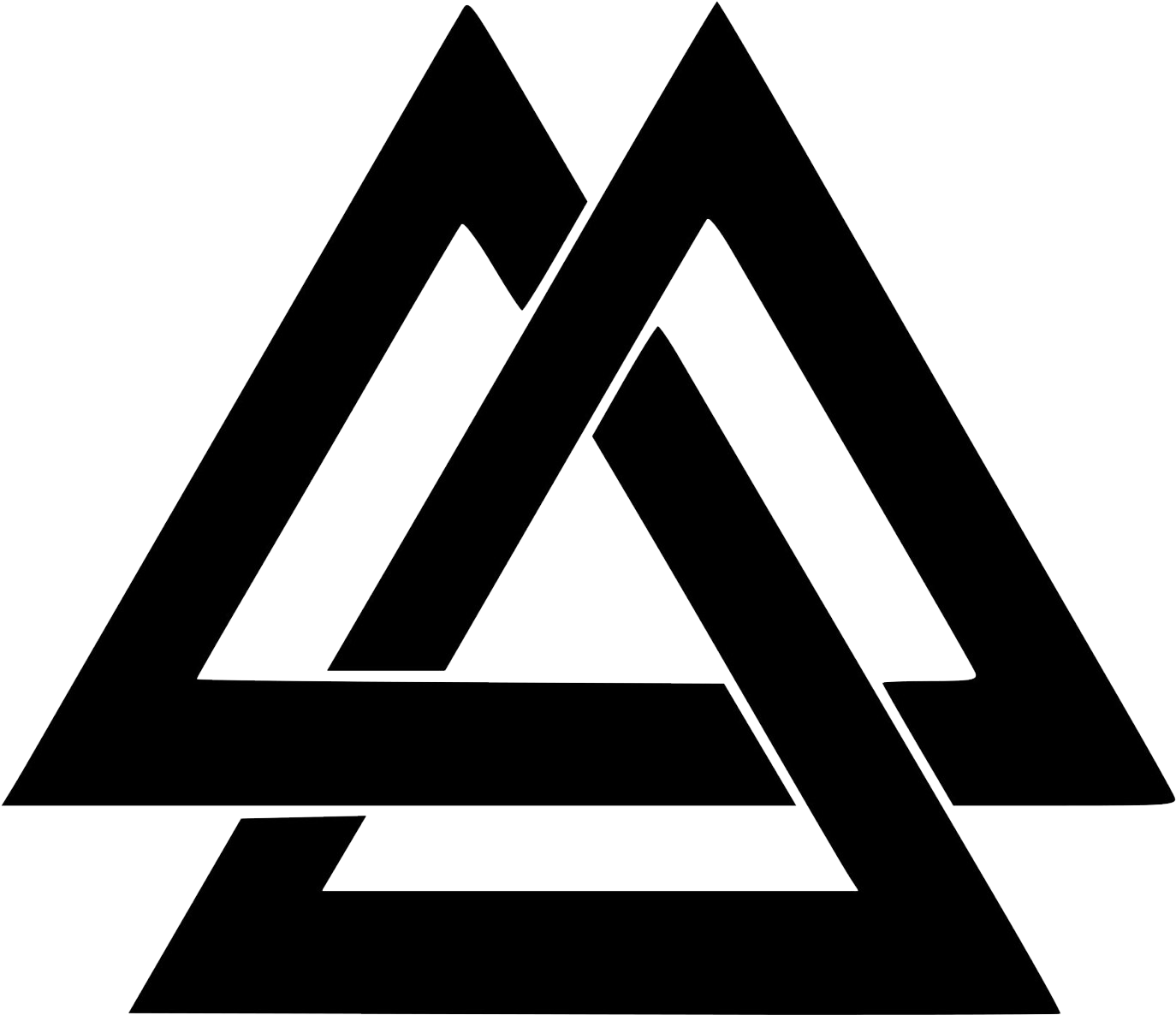 Misc, Personal Use, Valknut, - Drum And Bass Logo (1500x1500), Png Download