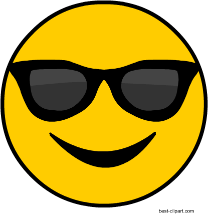 Cool Emoji Clip Art - Emojis For Photo Booth Png (450x450), Png Download