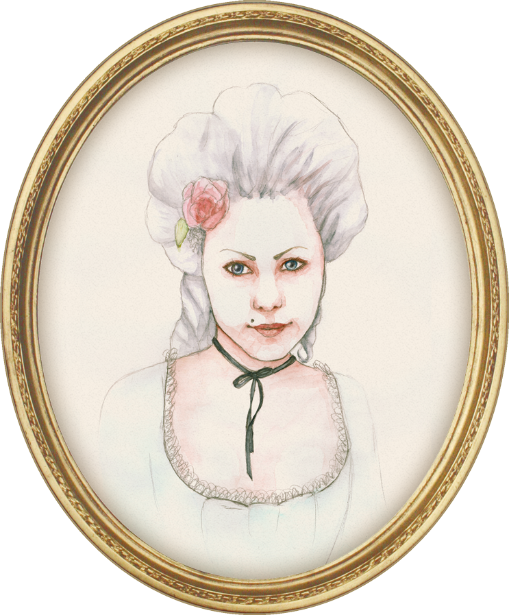 18th Century Me - Illustration (743x897), Png Download