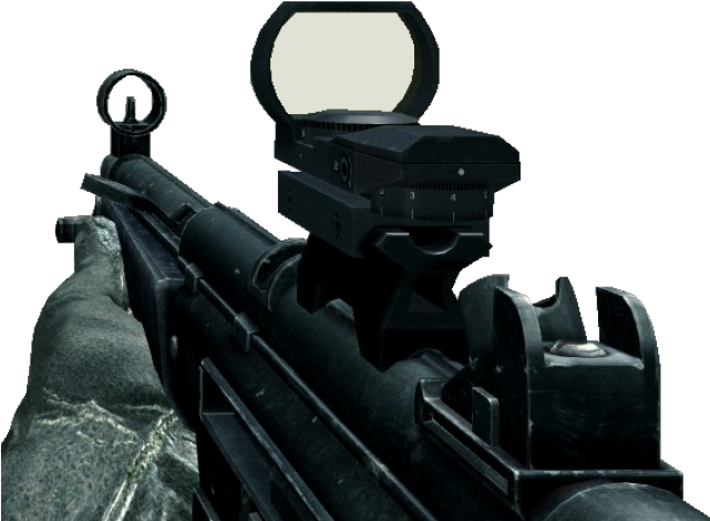 Cod4 Mp5 Red Dot (640x480), Png Download