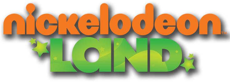 Nickelodeon Land - Blackpool Nickelodeon Land Logo (734x305), Png Download
