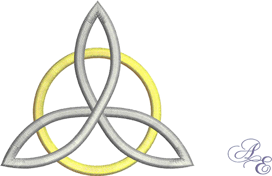 Triquetra (722x361), Png Download