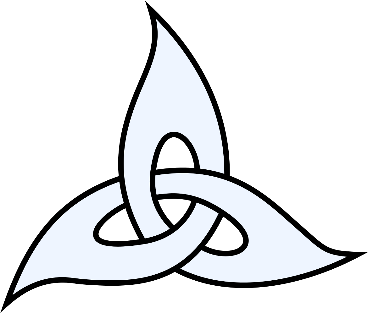 Triquetra Png - Celtic Knot (1221x1024), Png Download