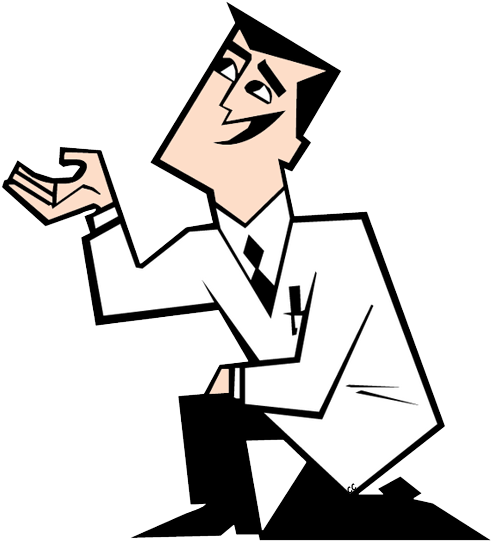 Image Royalty Free Download The Powerpuff Girls Clip - Powerpuff Girls Professor Png (500x546), Png Download
