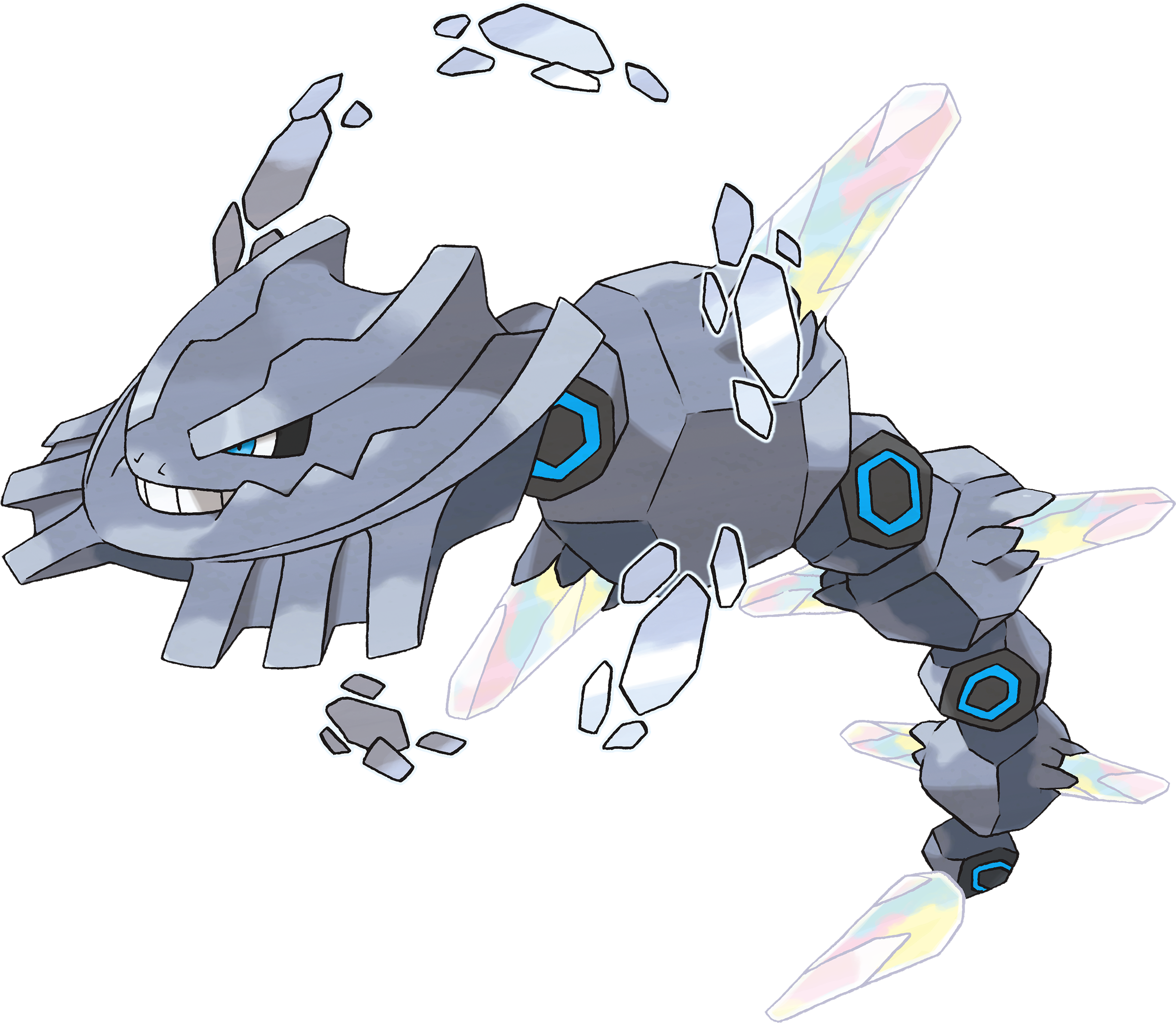 Mega-steelix - Mega Steelix (602x520), Png Download