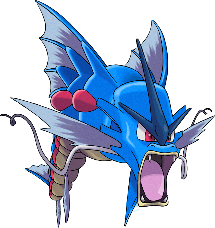 Pokemon Shiny Mega Gyarados Is A Fictional Character - Pokemon Mega Gyarados Png (754x800), Png Download
