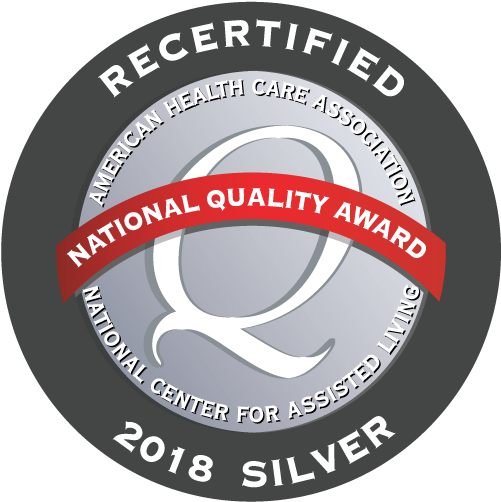 2018 Silver Quality Award Recertification Logo 2018 Ahca Bronze Award