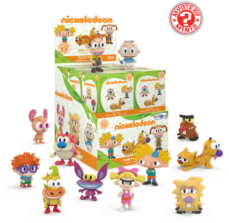 Funko Nickelodeon Mystery Minis (560x560), Png Download