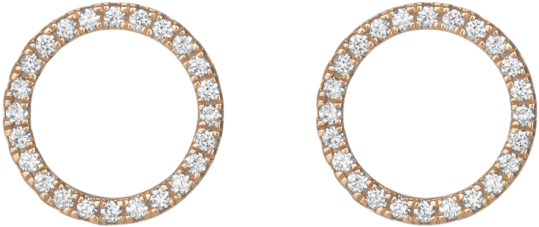 Previous - Diamond Circle Earrings - Custom (1200x1200), Png Download