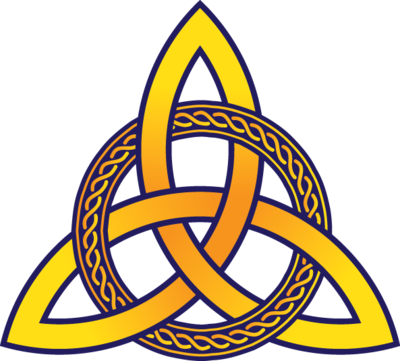 Triquetra By Alexflorez - Triquetra (400x361), Png Download