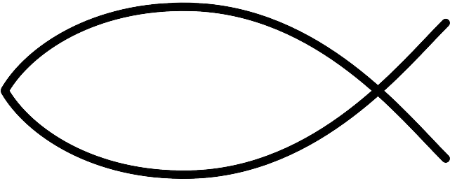 Sketch - Fish Line Drawing Simple (640x320), Png Download
