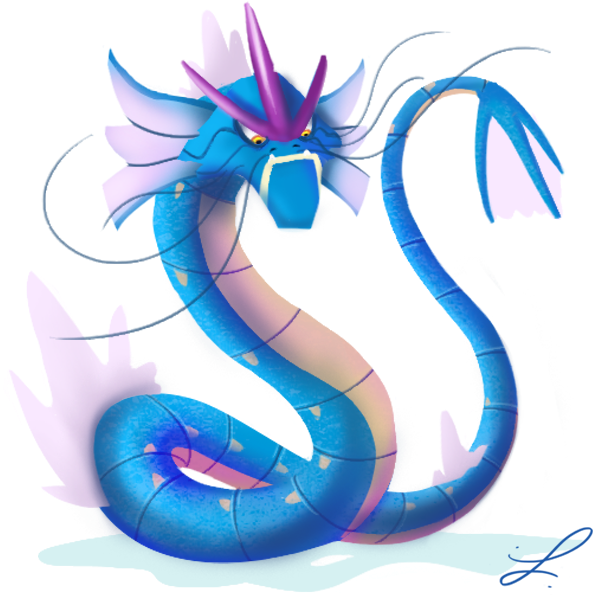 For The 1st Generation I Did Gyarados And The 2nd Scizor - Artist (600x600), Png Download