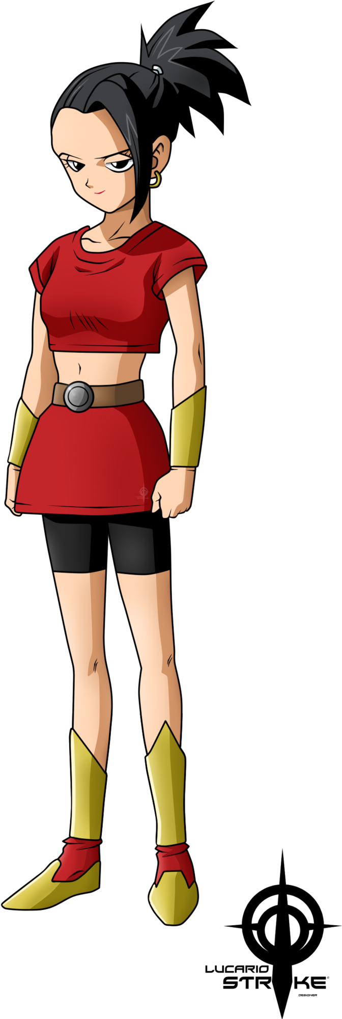 Dragon Ball Super - Dragon Ball Super Kale Deviantart (800x2222), Png Download