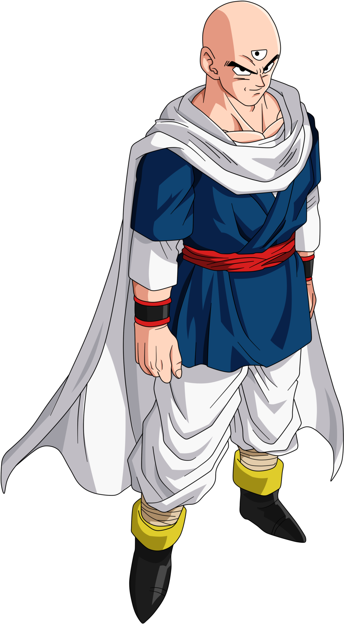 Tien Buu Saga Dragon Ball Super Png Tien Dbs Ball Super - Dragon Ball Gt Tenshinhan (1600x2338), Png Download