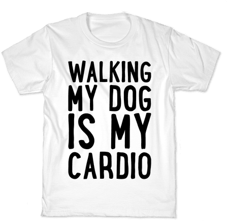 Walking My Dog Is My Cardio Kids T-shirt - Chips And Salsa Meme (484x484), Png Download