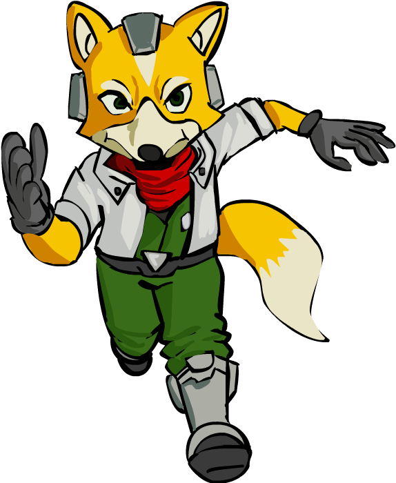 Fox-1 - Super Smash Bros Crusade Fox (700x700), Png Download