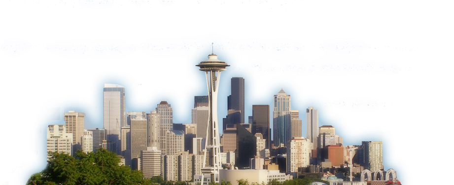 Seattle Slider1 Trans - Seattle (1000x375), Png Download