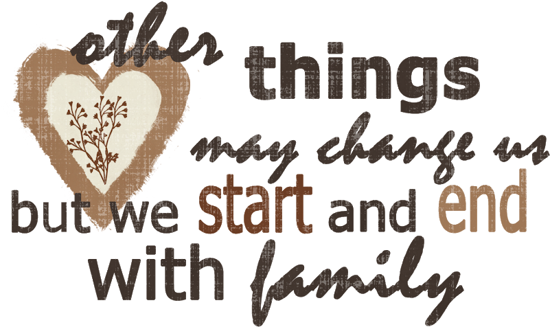 Family Word Art (860x547), Png Download