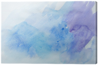 Color Strokes Watercolor Painting Art Canvas Print - Watercolor Paint (400x400), Png Download