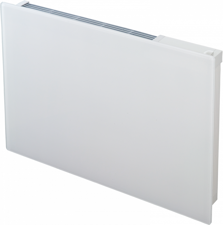 Girona White Glass Panel Heater Glass Panel Heaters Efficient Full Size Png Download Seekpng