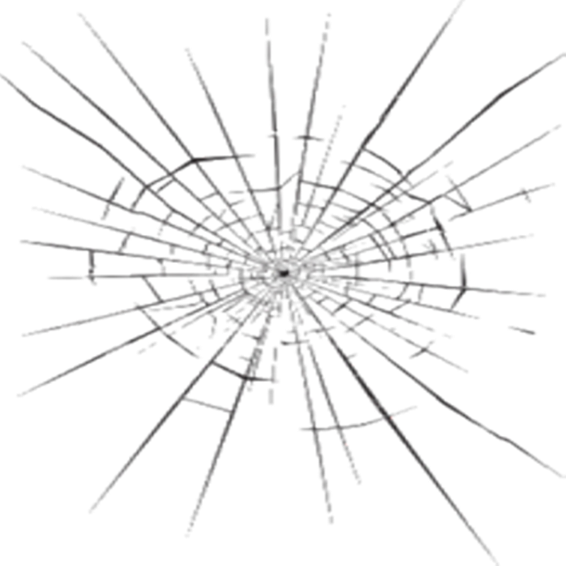 Cosas Para Photoscape - Breaking Glass Vector Png (800x800), Png Download